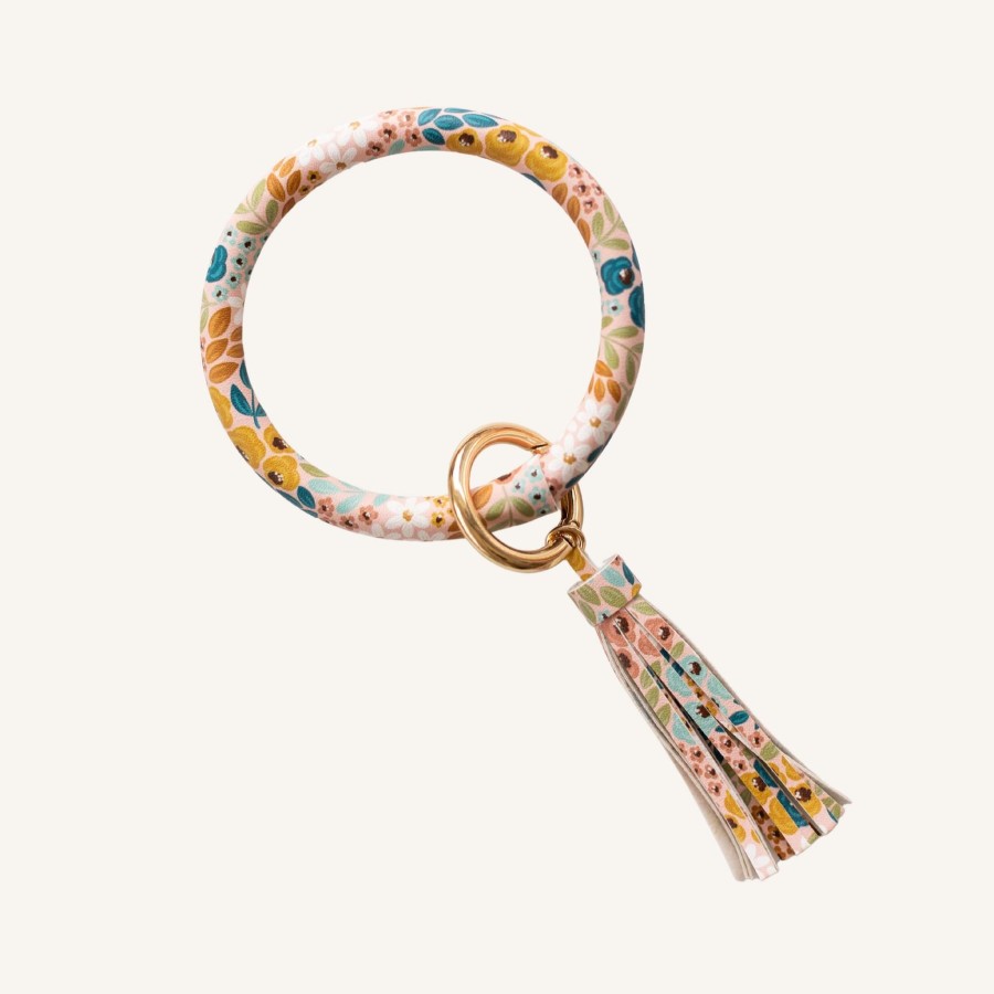 Accessories Elyse Breanne Keychains & Pins | Circle Wristlet Keyring