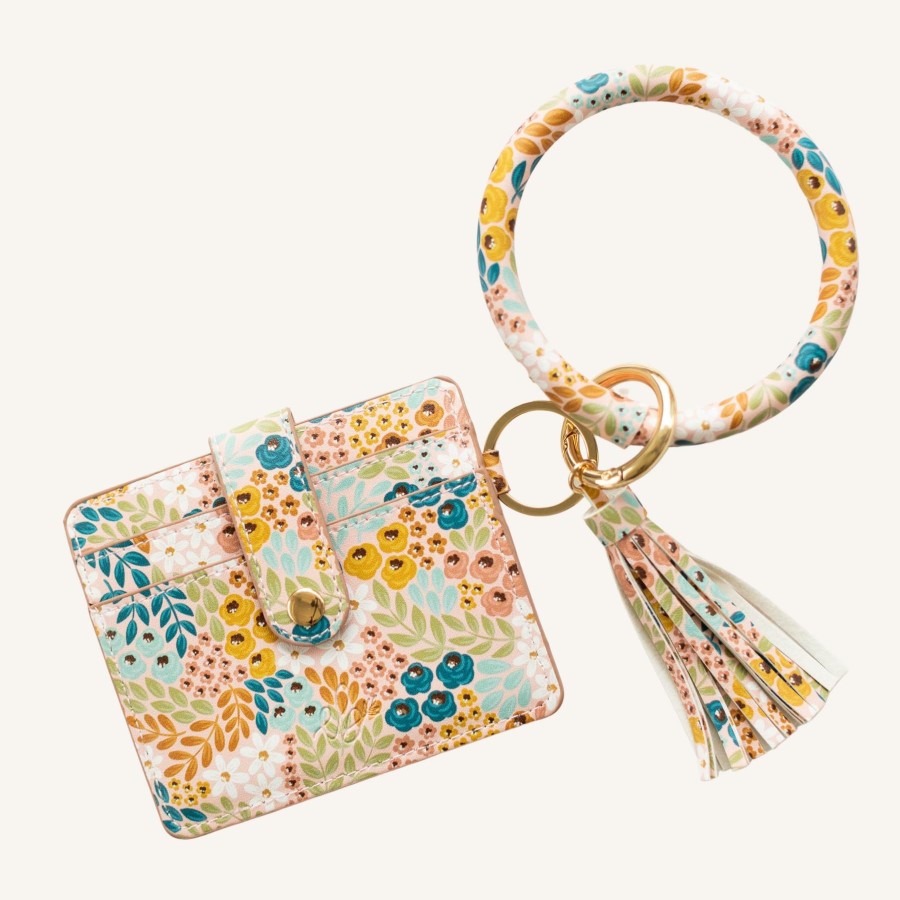 Accessories Elyse Breanne Keychains & Pins | Circle Wristlet Keyring