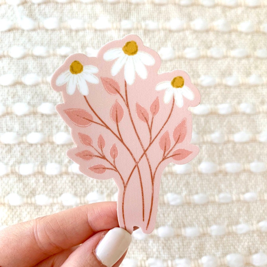 Stickers Elyse Breanne Florals | Waterproof Vinyl Sticker, 3X2.25"