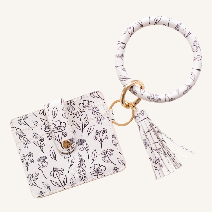 Accessories Elyse Breanne Keychains & Pins | Circle Wristlet Keyring