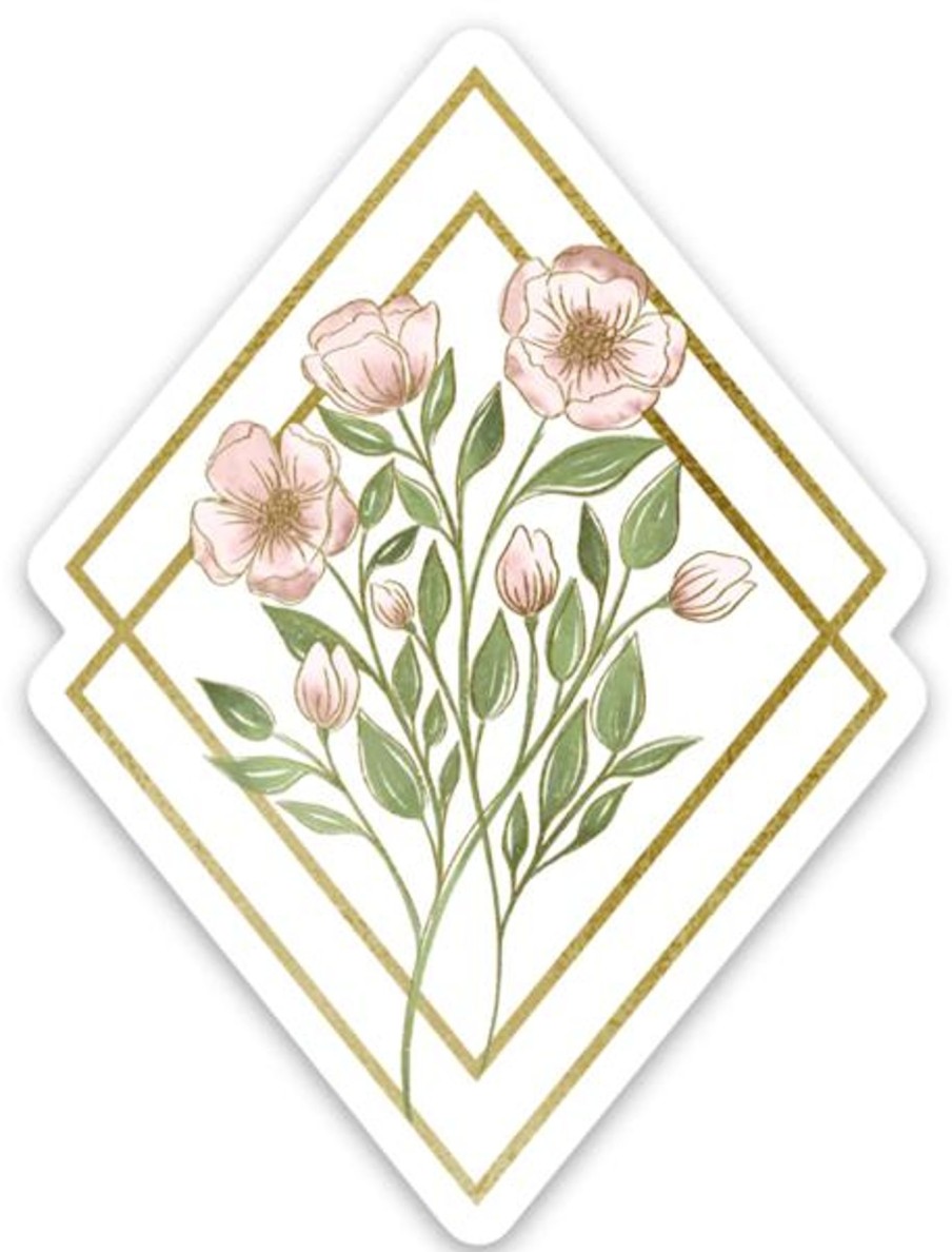 Stickers Elyse Breanne Florals | Waterproof Vinyl Sticker, 3.5X2.75"