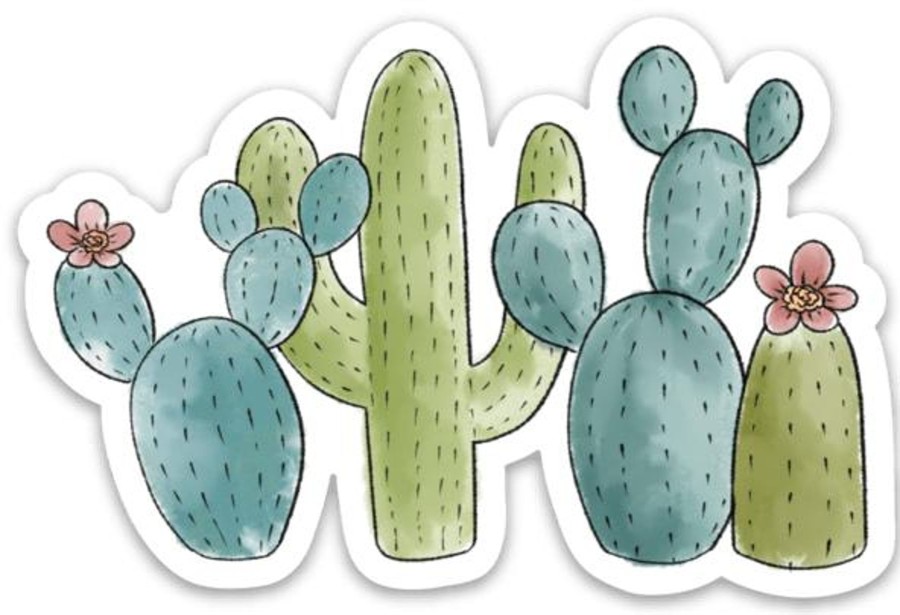 Stickers Elyse Breanne Plants | Waterproof Vinyl Sticker, 3.5X2.25"