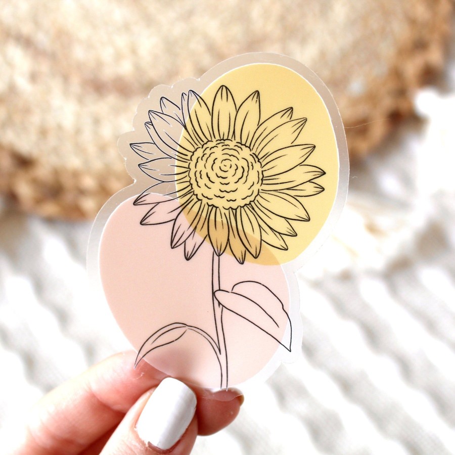 Stickers Elyse Breanne Florals | Waterproof Vinyl Sticker, 3X2"