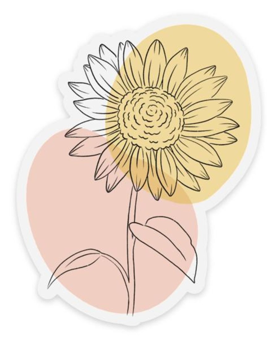 Stickers Elyse Breanne Florals | Waterproof Vinyl Sticker, 3X2"