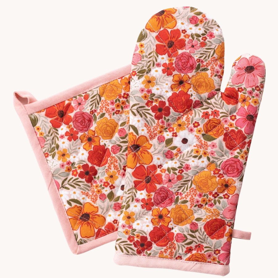 Home & Living Elyse Breanne Kitchen | Oven Mitt + Pot Holder Set