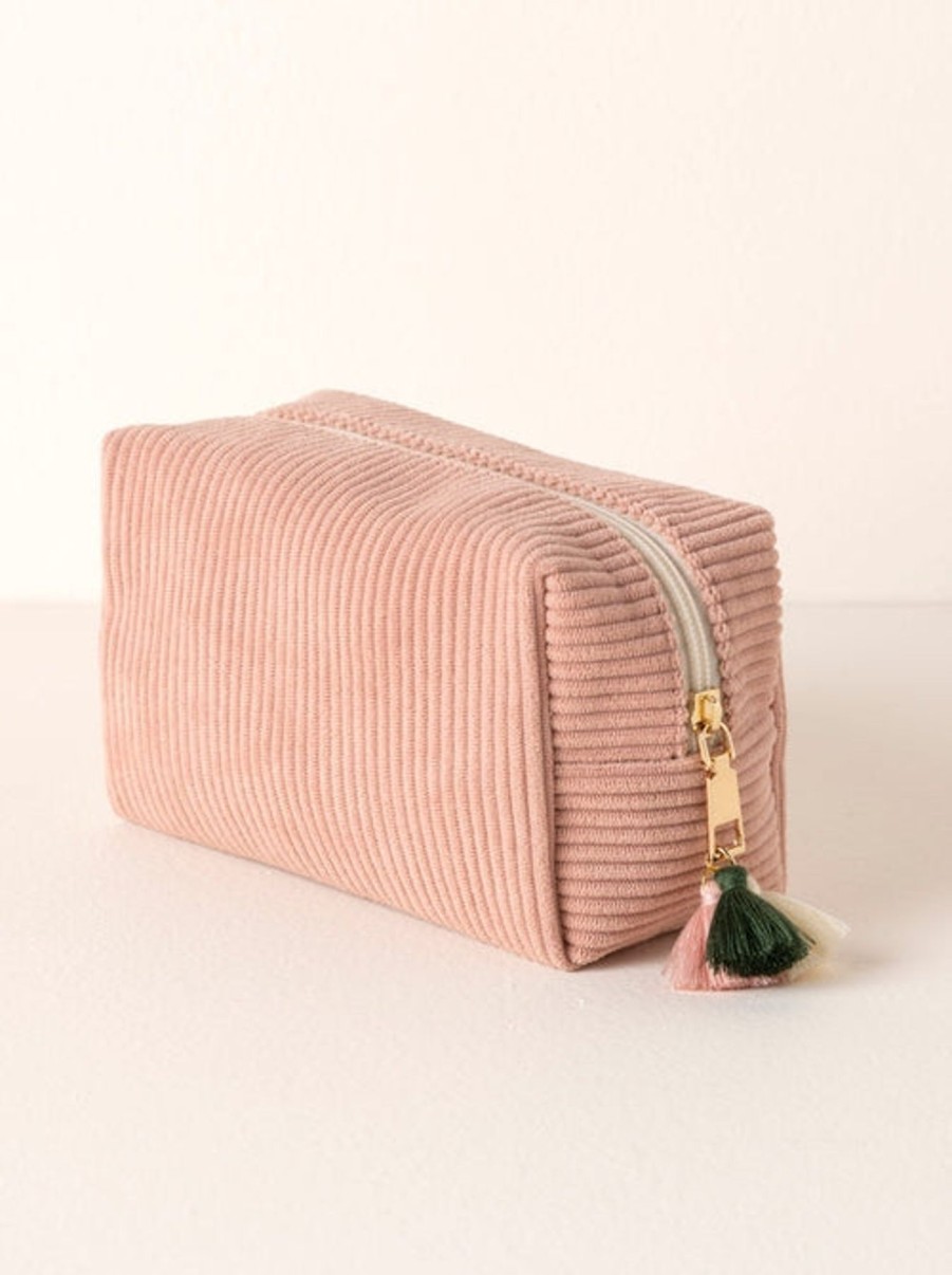 Apparel And Accessories Elyse Breanne | Blush Roux Boxy Zip Pouch