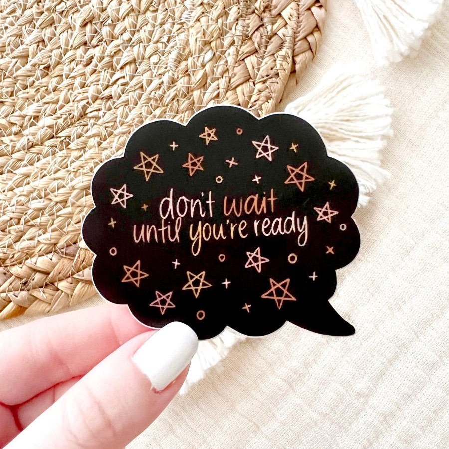 Stickers Elyse Breanne Quotes | Waterproof Vinyl Sticker, 2.75X2.25In