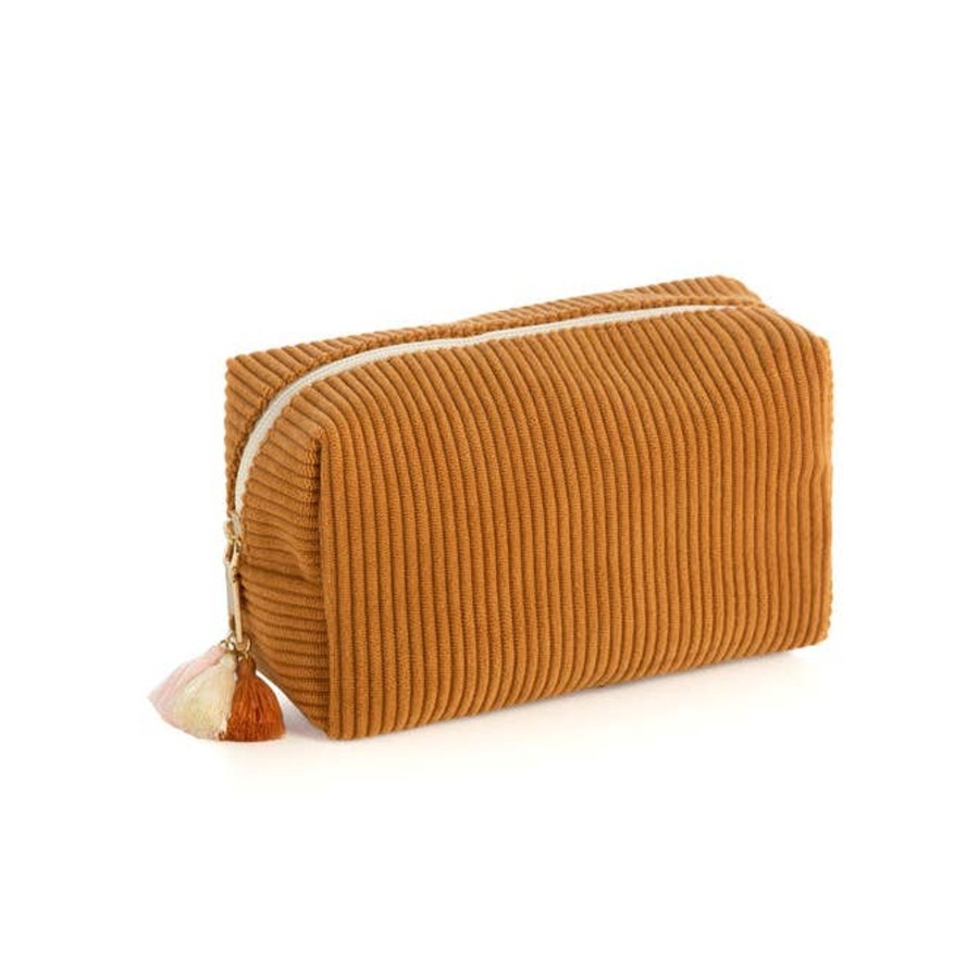 Apparel And Accessories Elyse Breanne | Sunflower Roux Boxy Zip Pouch