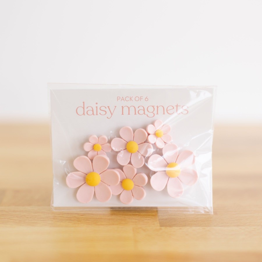 Home And Garden Elyse Breanne | Pack Of 6 Daisy Magnets