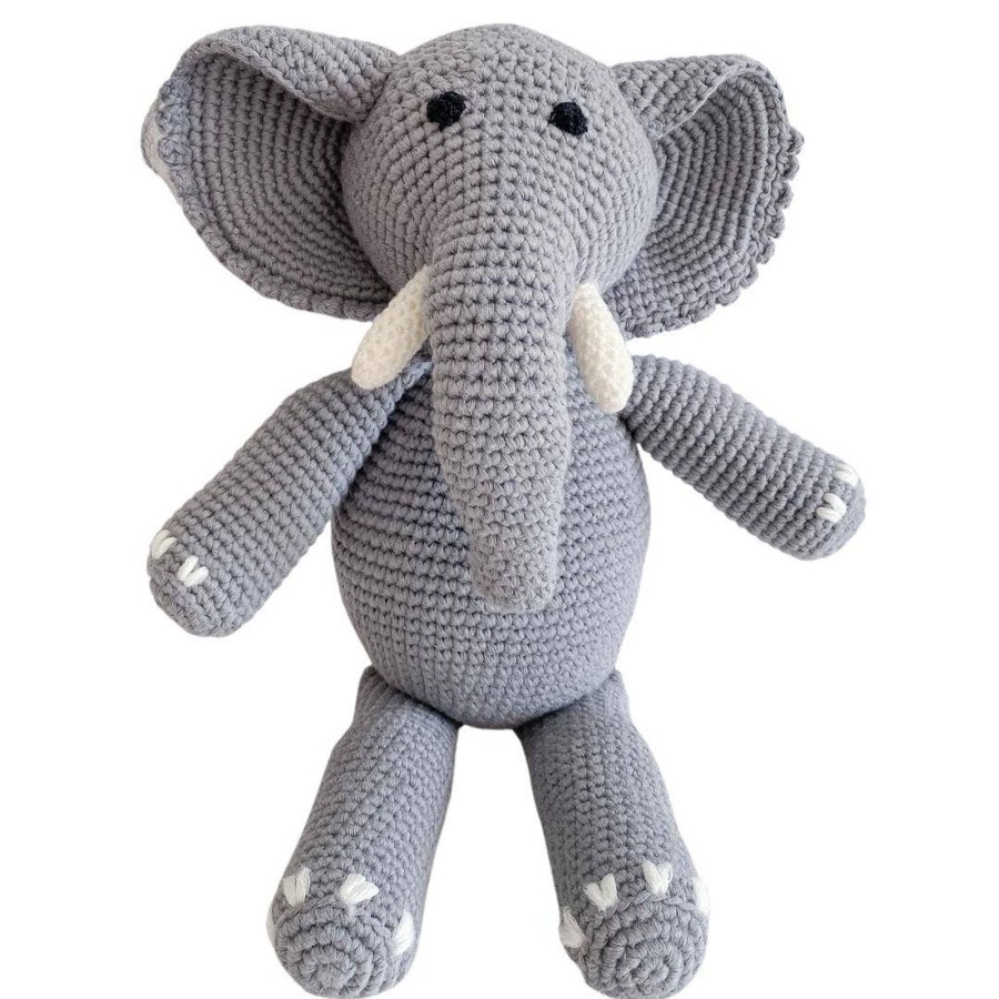 Baby Elyse Breanne | Elephant Crochet Stuffed Animal