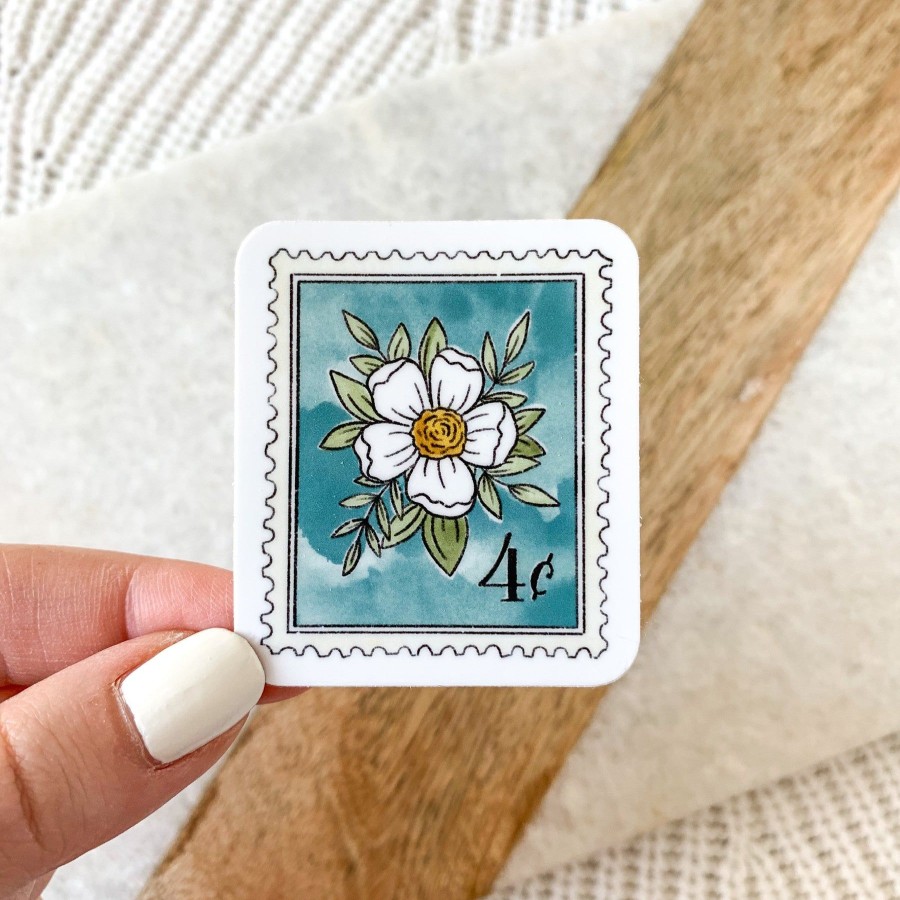 Stickers Elyse Breanne Florals | Waterproof Vinyl Sticker, 2X1.75"