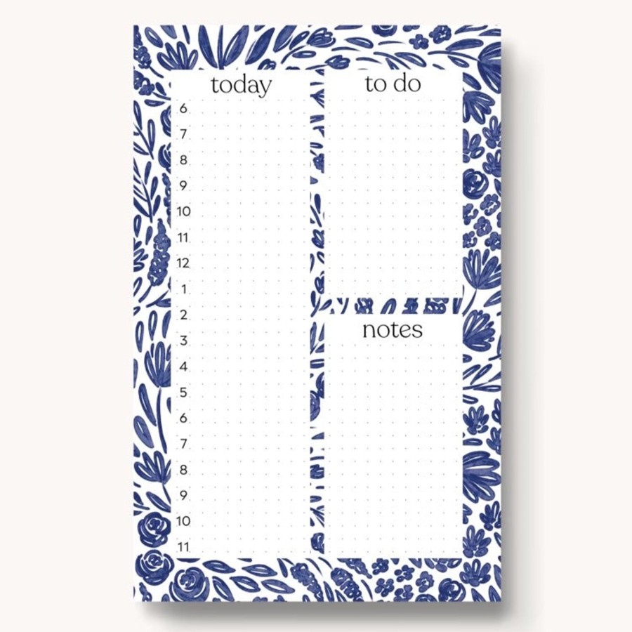 Stationery Elyse Breanne Cards & Paper | Hourly Daily Planner Notepad, 8.5X5.5"