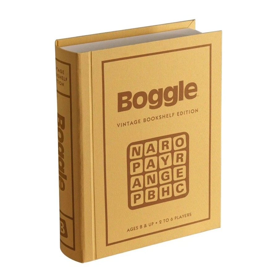 Home And Garden Elyse Breanne | Vintage Bookshelf Game-Boggle