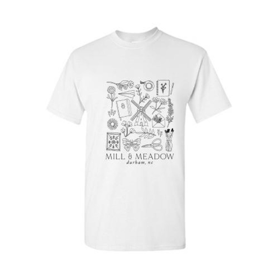 Apparel And Accessories Elyse Breanne | M&M Illustrations White T-Shirt