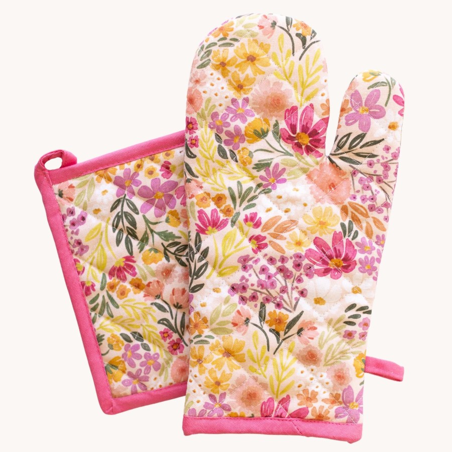 Home & Living Elyse Breanne Kitchen | Oven Mitt + Pot Holder Set