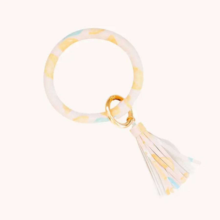 Accessories Elyse Breanne Keychains & Pins | Circle Wristlet Keyring