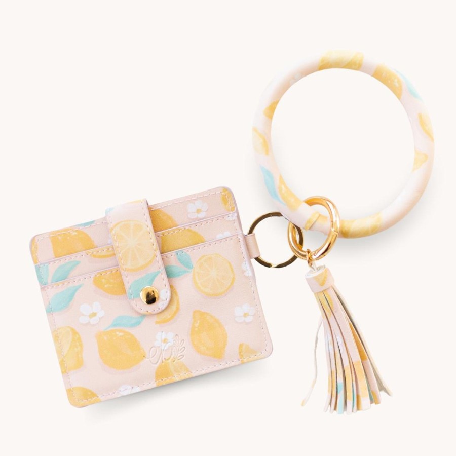 Accessories Elyse Breanne Keychains & Pins | Circle Wristlet Keyring