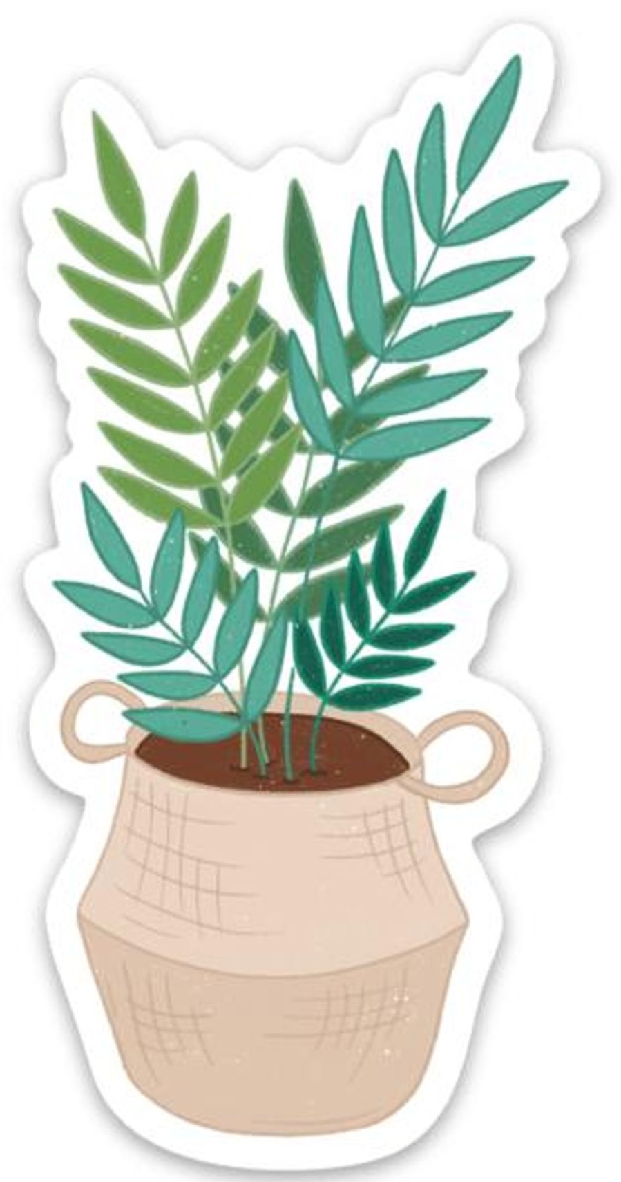 Stickers Elyse Breanne Plants | Waterproof Vinyl Sticker, 3.25X1.25"