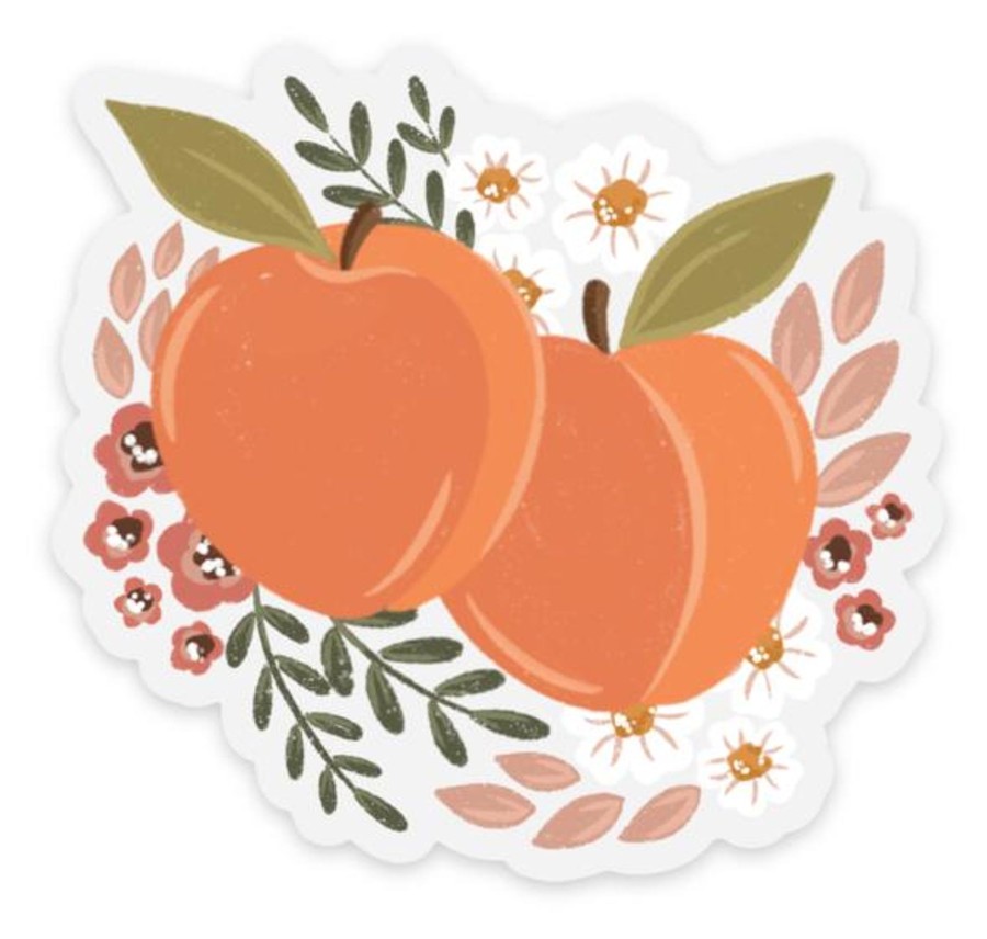 Stickers Elyse Breanne Florals | Clear Waterproof Vinyl Sticker, 3X2.75"