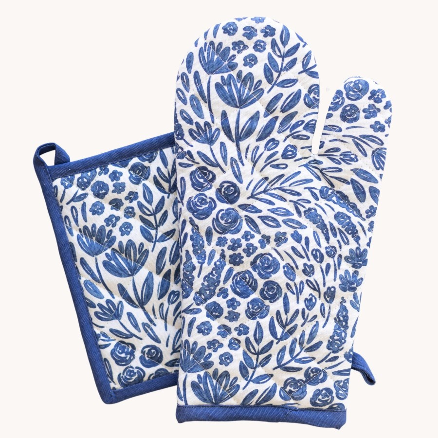 Home & Living Elyse Breanne Kitchen | Oven Mitt + Pot Holder Set