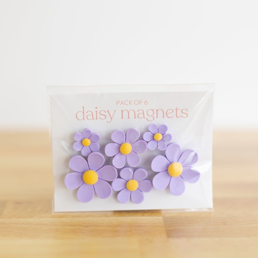 Home And Garden Elyse Breanne | Pack Of 6 Daisy Magnets