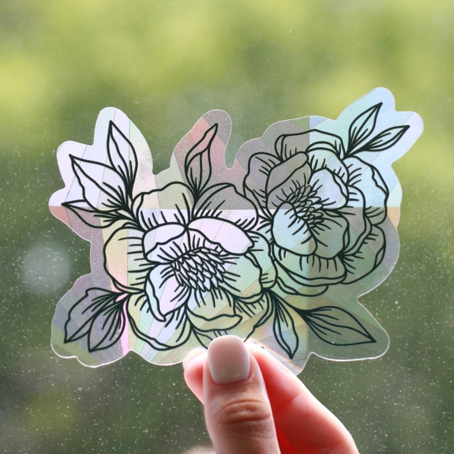 Stickers Elyse Breanne Sun Catchers | Sun Catcher Window Decal, 5X3.75"