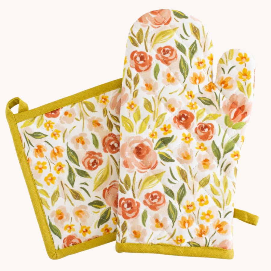 Home & Living Elyse Breanne Kitchen | Oven Mitt + Pot Holder Set