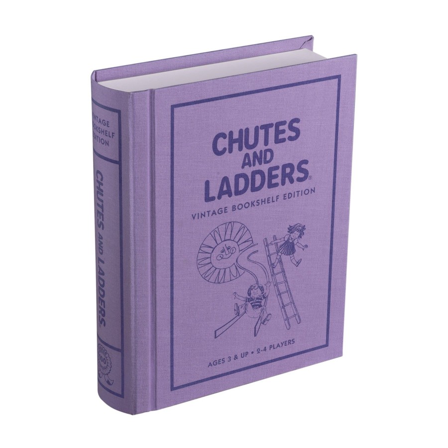 Home And Garden Elyse Breanne | Vintage Bookshelf Game-Chutes And Ladders