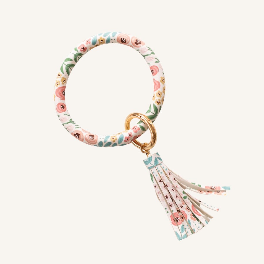 Accessories Elyse Breanne Keychains & Pins | Circle Wristlet Keyring