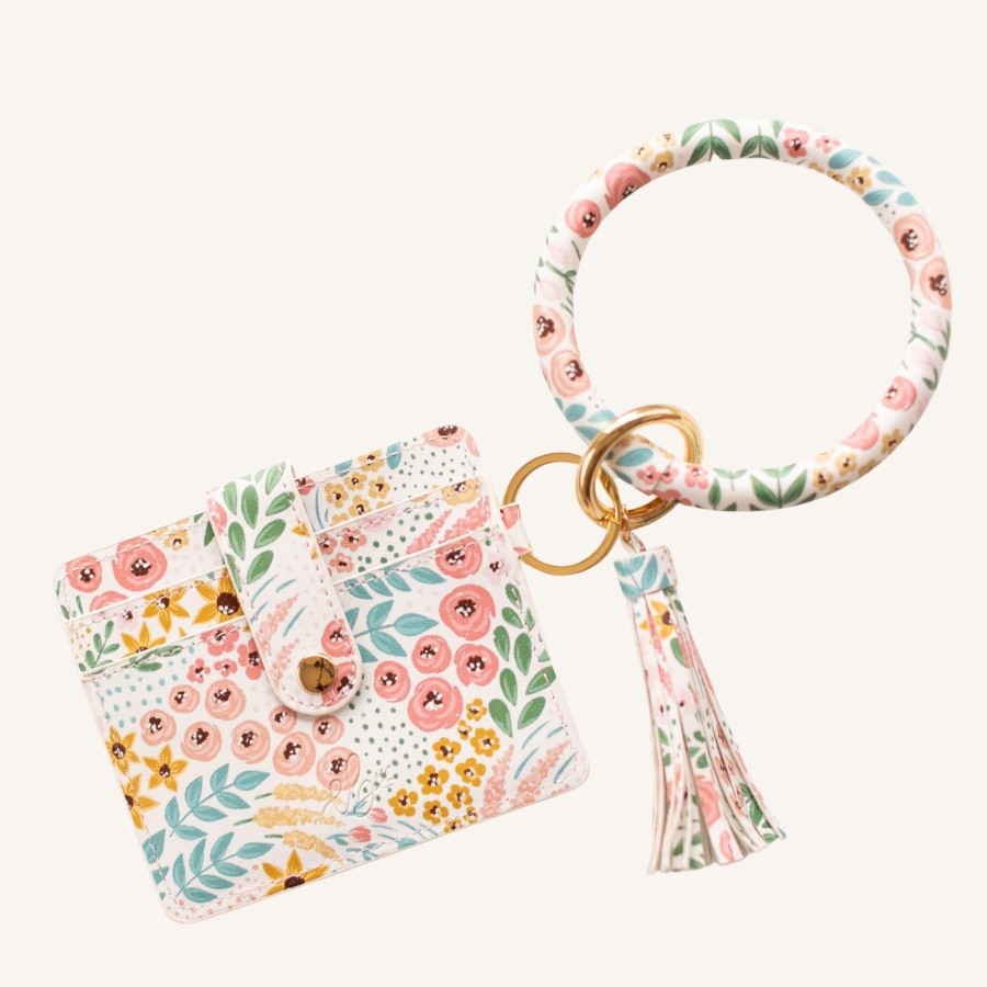 Accessories Elyse Breanne Keychains & Pins | Circle Wristlet Keyring