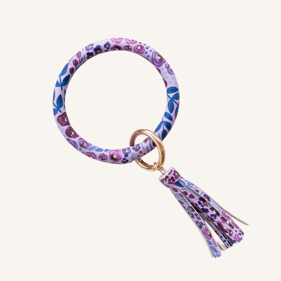 Accessories Elyse Breanne Keychains & Pins | Circle Wristlet Keyring