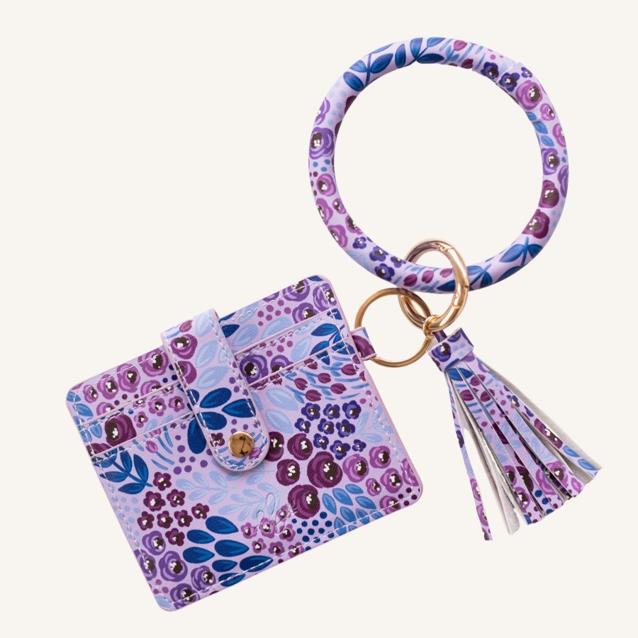 Accessories Elyse Breanne Keychains & Pins | Circle Wristlet Keyring