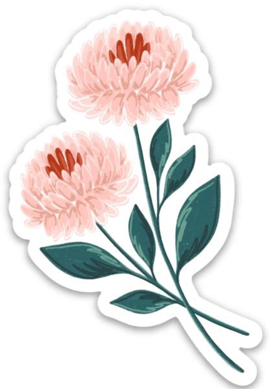 Stickers Elyse Breanne Florals | Waterproof Vinyl Sticker, 3.25X2.25"