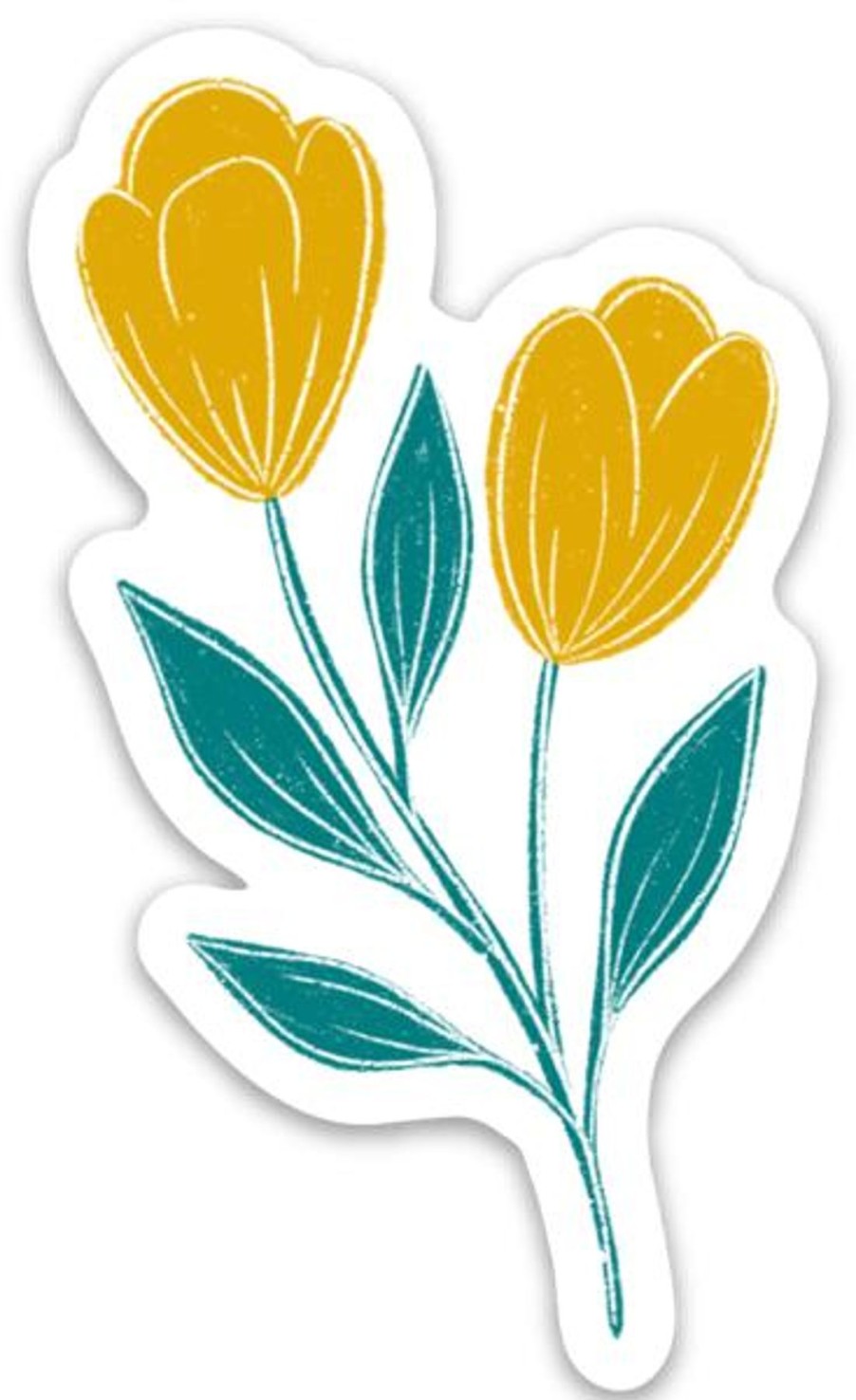 Stickers Elyse Breanne Florals | Waterproof Vinyl Sticker, 3.5X2"