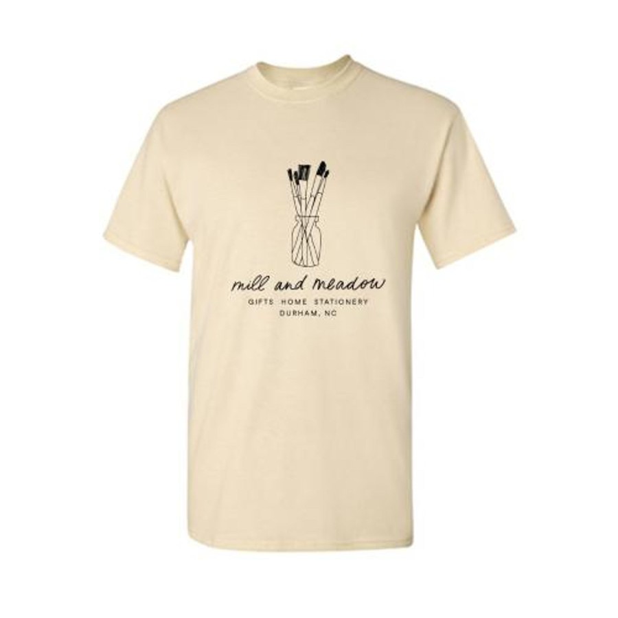 Apparel And Accessories Elyse Breanne | Ivory Paintbrush M&M T-Shirt