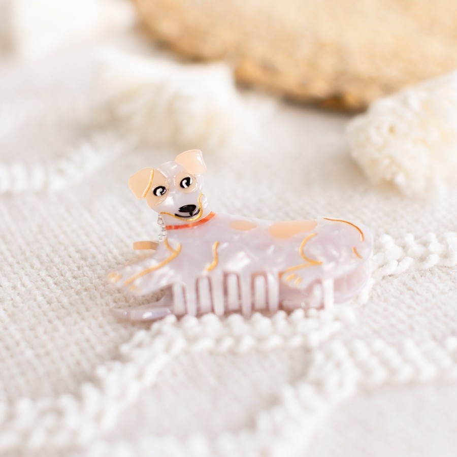 Accessories Elyse Breanne Hair Accessories | Jack Russell Terrier Dog Claw Clip