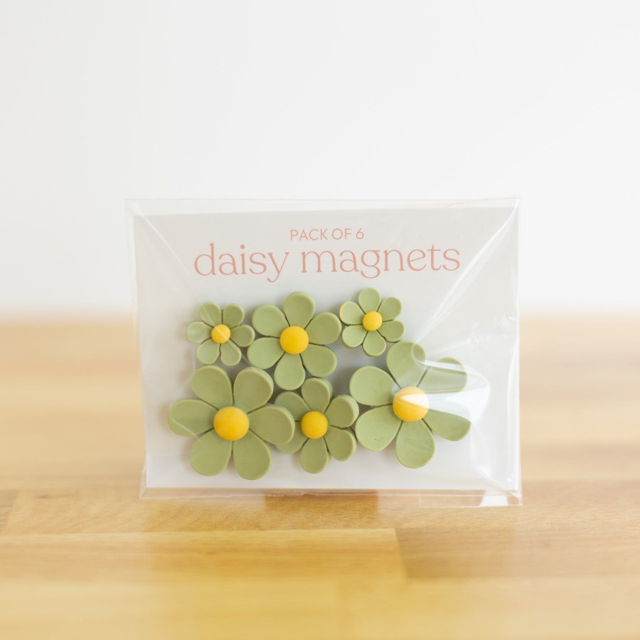 Home And Garden Elyse Breanne | Pack Of 6 Daisy Magnets