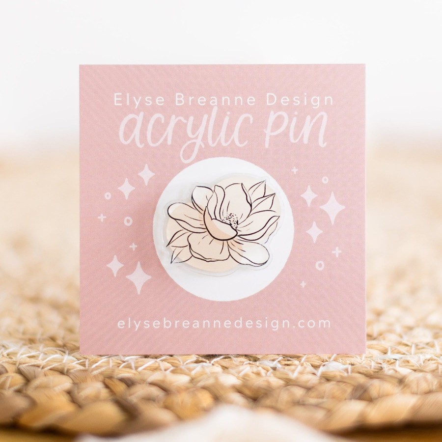 Accessories Elyse Breanne Keychains & Pins | Acrylic Pin, 1X1"