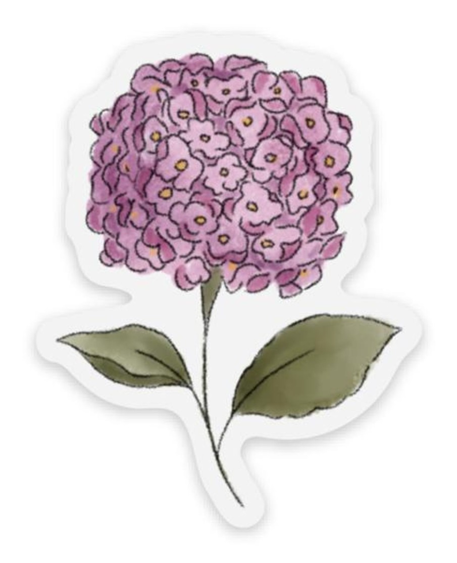 Stickers Elyse Breanne Florals | Clear Waterproof Vinyl Sticker, 2.25X1.75"