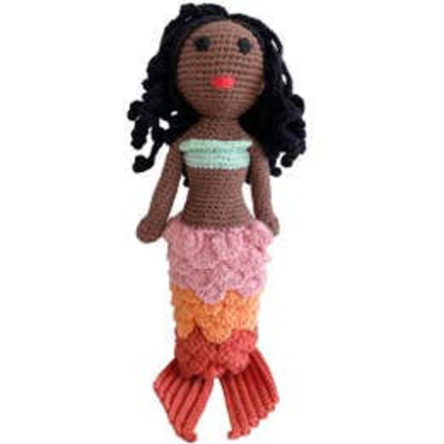 Baby Elyse Breanne | Pearl Mermaid Crochet Stuffed Animal