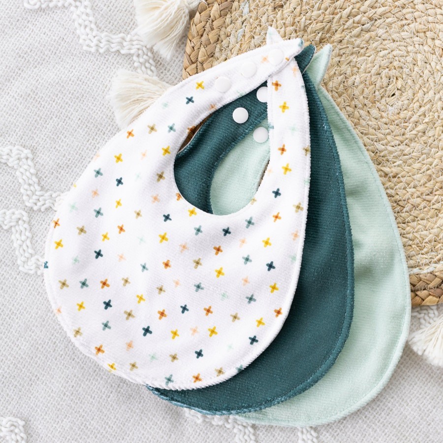 Baby Elyse Breanne | Farmhouse Crisscross Bib Set