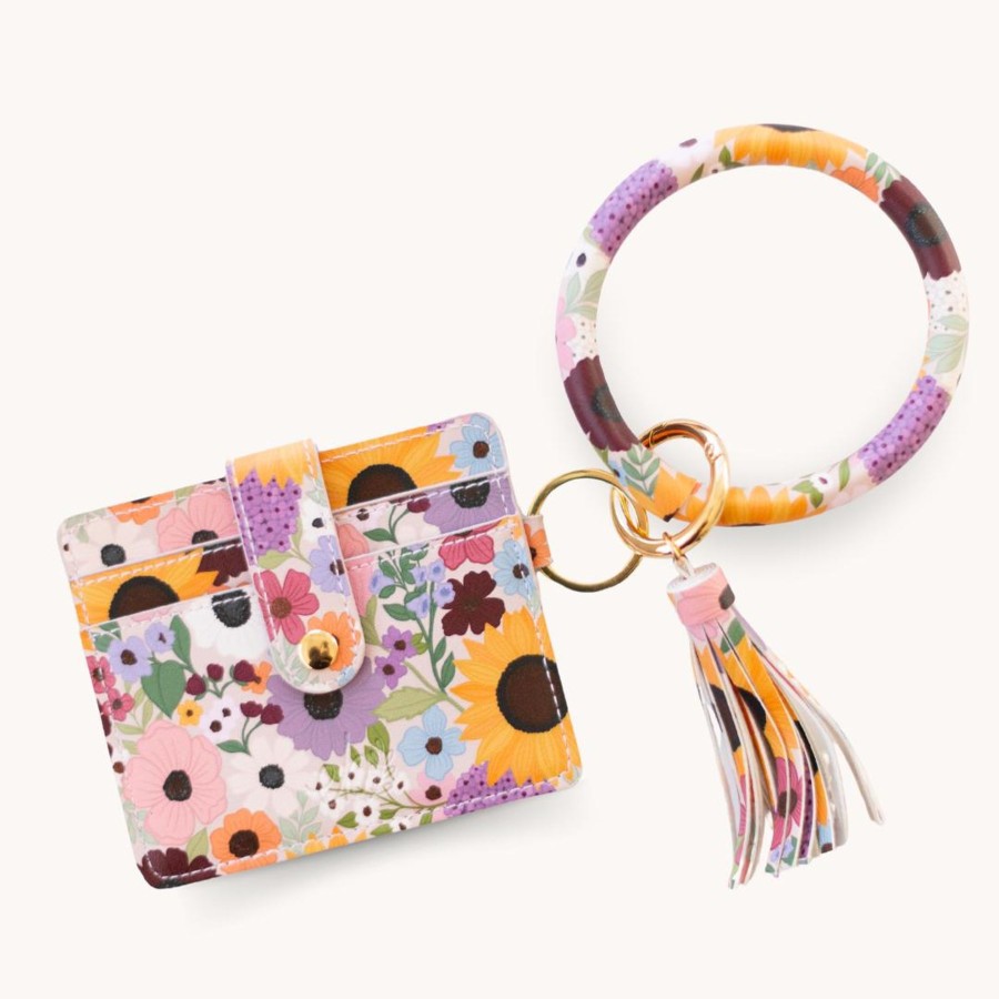 Accessories Elyse Breanne Keychains & Pins | Circle Wristlet Keyring