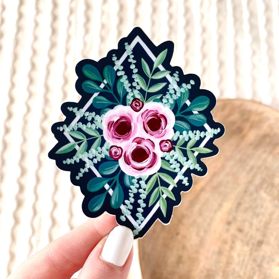 Stickers Elyse Breanne Florals | Waterproof Vinyl Sticker, 3.5X3"