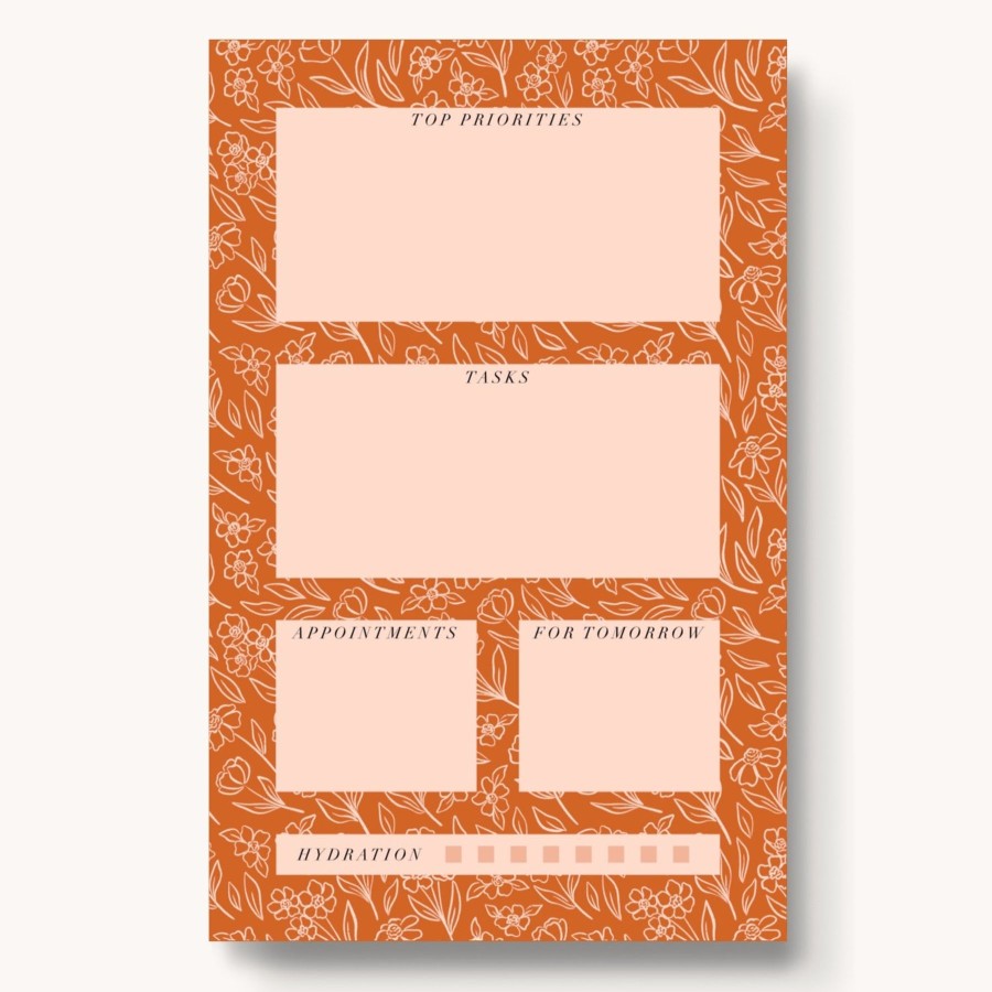 Stationery Elyse Breanne Cards & Paper | Daily Planner Notepad, 8.5X5.5"