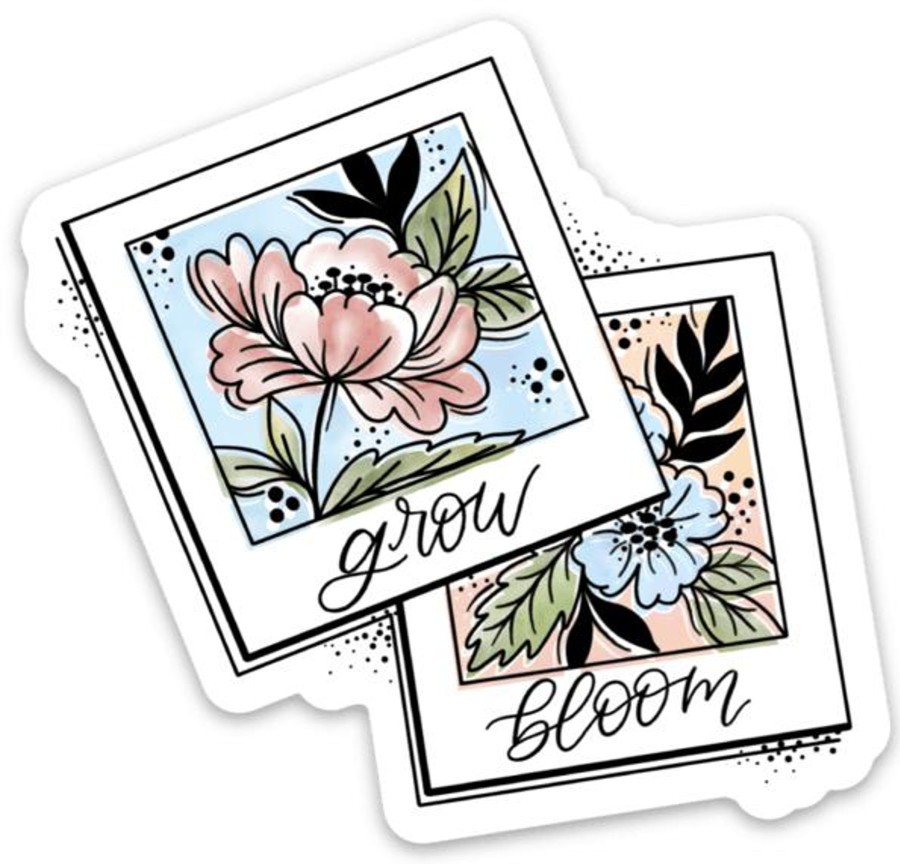 Stickers Elyse Breanne Florals | Waterproof Vinyl Sticker, 3.5X2.5"