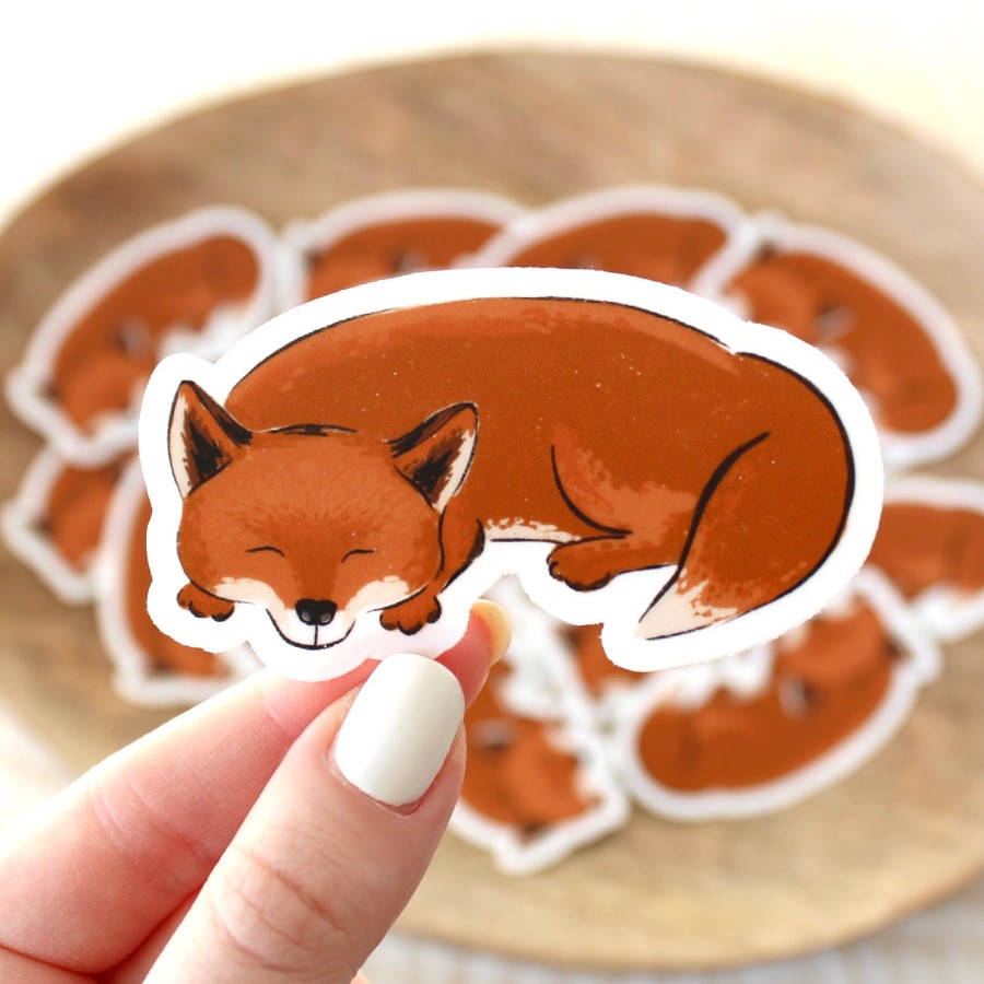 Stickers Elyse Breanne Animals | Clear Waterproof Vinyl Sticker, 3X1.75"