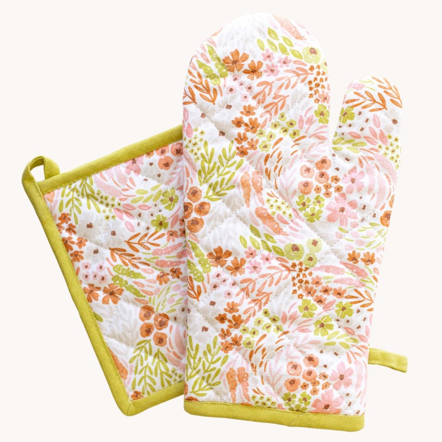 Home & Living Elyse Breanne Kitchen | Oven Mitt + Pot Holder Set