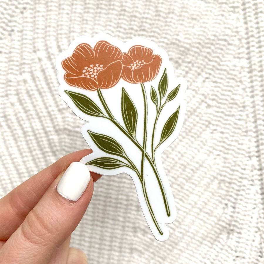 Stickers Elyse Breanne Florals | Waterproof Vinyl Sticker 3.25X2"