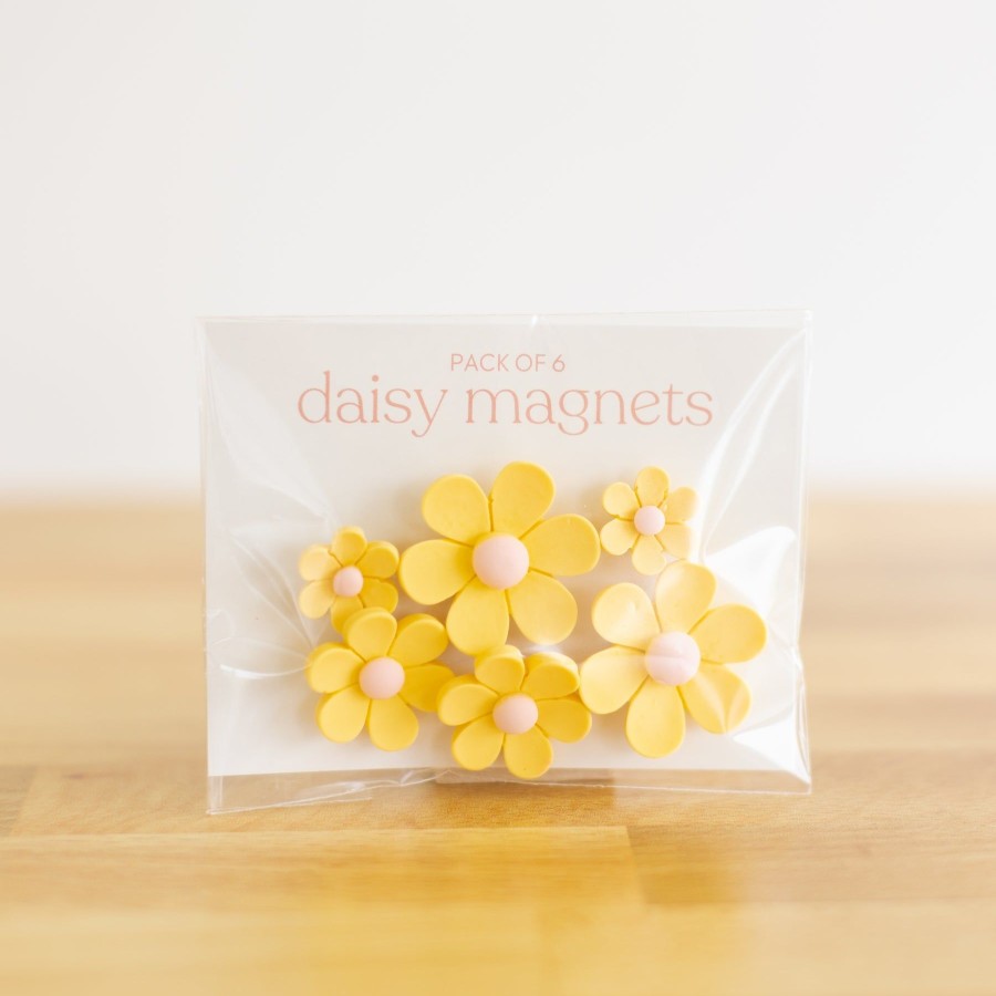 Home And Garden Elyse Breanne | Pack Of 6 Daisy Magnets