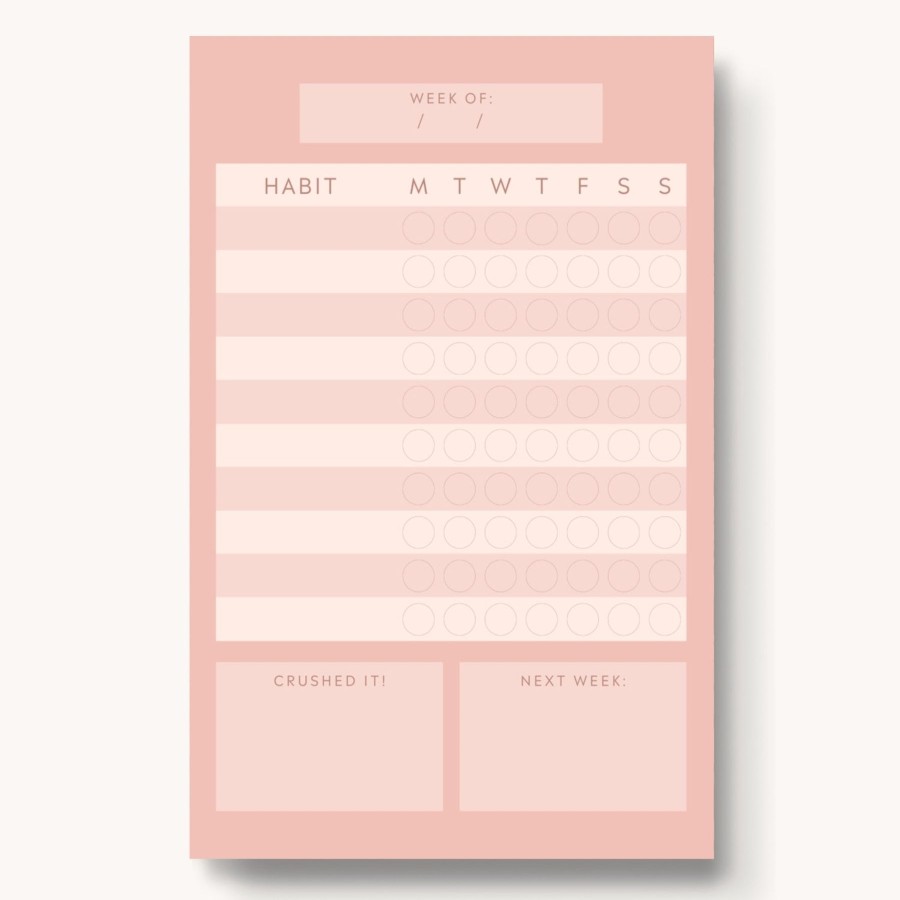 Stationery Elyse Breanne Cards & Paper | Habit Tracker Notepad